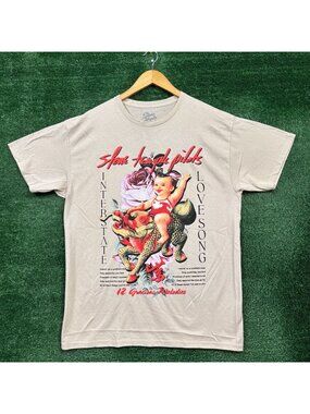 Stone Temple Pilots Purple Interstate Love Song Rock Band T-Shirt Size Large